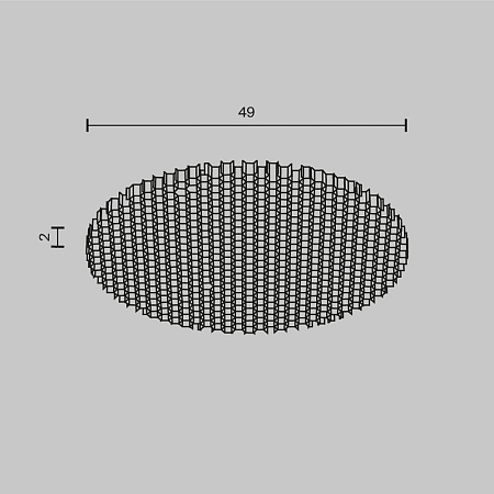 Светофильтр для светильника HoneyComb Maytoni Focus Led HoneyComb-D47