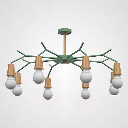 Люстра на штанге Imperiumloft LES COLOR D95 Green 220507-23 Люстра на штанге Imperiumloft LES COLOR D95 Green 220507-23