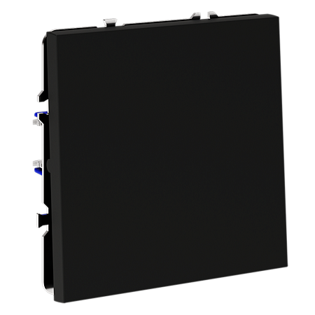 Выключатель с самовозвратом встраиваемый VOLTUM S70 одноклавишный (черный матовый) VLS010608 Выключатель с самовозвратом встраиваемый VOLTUM S70 одноклавишный (черный матовый) VLS010608