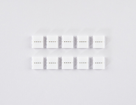 Соединитель прямой для светодиодной ленты 5050 12/24V (4 конт.) 10 шт Ambrella light GS GS6201 Соединитель прямой для светодиодной ленты 5050 12/24V (4 конт.) 10 шт Ambrella light GS GS6201