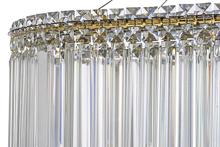 Люстра хрустальная светодиодная Arti Lampadari Ovindoli L 1.5.100X35.101 G Люстра хрустальная светодиодная Arti Lampadari Ovindoli L 1.5.100X35.101 G