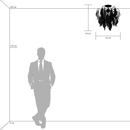 Потолочная люстра Lightstar Vetro colore 793095