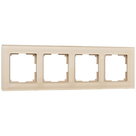 Рамка на 4 поста шампань Werkel Favorit W0041111 4690389159978 a050794 Рамка на 4 поста шампань Werkel Favorit W0041111 4690389159978 a050794