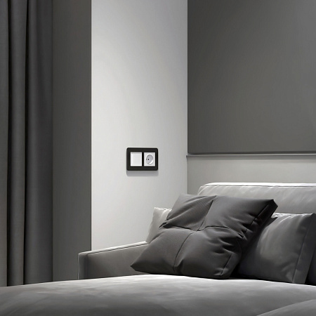 Сенсорный выключатель одноклавишный с подсветкой Werkel белый W4512001 Сенсорный выключатель одноклавишный с подсветкой Werkel белый W4512001