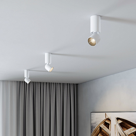 Спот светодиодный Elektrostandard Spot 25106/LED 8W 4000K белый/черный