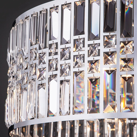 Хрустальная люстра Eurosvet Lory 10125/8 хром a054447