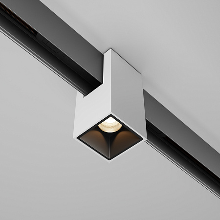 Трековый магнитный светодиодный светильник Maytoni Exility Alfa TR121-2-7W3K-W Трековый магнитный светодиодный светильник Maytoni Exility Alfa TR121-2-7W3K-W