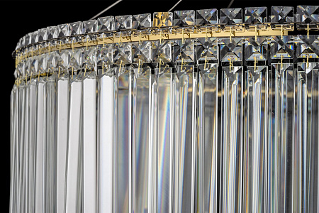 Люстра хрустальная светодиодная Arti Lampadari Ovindoli L 1.5.80.101 G Люстра хрустальная светодиодная Arti Lampadari Ovindoli L 1.5.80.101 G