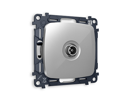 Комплект механизма TV розетки оконечной Ambrella Volt OMEGA MO413010