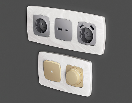 Рамка 4-постовая Ambrella Volt OMEGA Opera OF940104