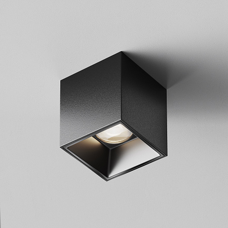 Светильник поолочный светодиодный Maytoni Alfa LED C064CL-5W4K-SQ-B Светильник поолочный светодиодный Maytoni Alfa LED C064CL-5W4K-SQ-B