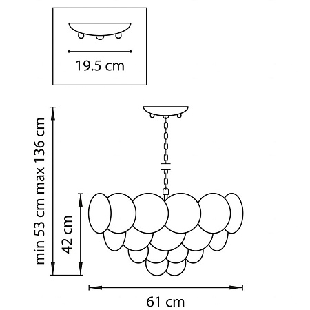 Подвесная люстра Lightstar Circo 797134 Подвесная люстра Lightstar Circo 797134