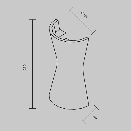 Светильник настенный Maytoni Parma C123WL-GU10-02-W Светильник настенный Maytoni Parma C123WL-GU10-02-W