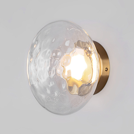 Светильник настенный светодиодный Eurosvet Ripple 50389/1 LED латунь a069025