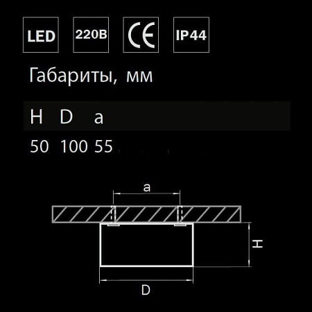 Потолочный светодиодный светильник Lightstar Zolla 213914