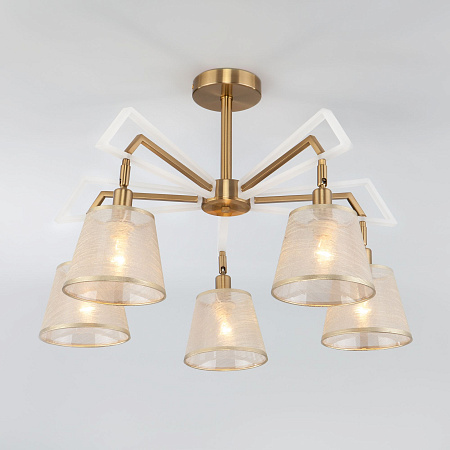Люстра потолочная Eurosvet Alicante 60082/5 бронза (00000086126) Люстра потолочная Eurosvet Alicante 60082/5 бронза (00000086126)