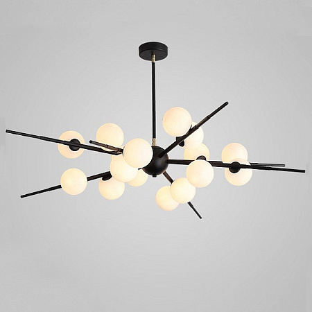 Люстра на штанге Imperiumloft Cherry Bomb Balls Black 148017-22 Люстра на штанге Imperiumloft Cherry Bomb Balls Black 148017-22