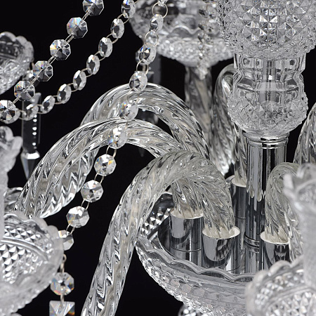 Люстра хрустальная Chiaro Барселона 313012508 Люстра хрустальная Chiaro Барселона 313012508