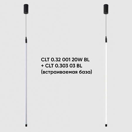 Модульный светильник светодиодный Crystal Lux CLT 0.32 001 20W BL Модульный светильник светодиодный Crystal Lux CLT 0.32 001 20W BL