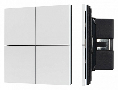 Панель-диммер клавишный встраиваемый Arlight KNX 038365 Панель-диммер клавишный встраиваемый Arlight KNX 038365