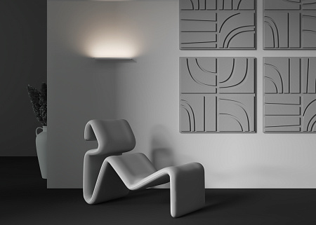 Светильник настенный светодиодный Maytoni Shine C033WL-L12W3K Светильник настенный светодиодный Maytoni Shine C033WL-L12W3K