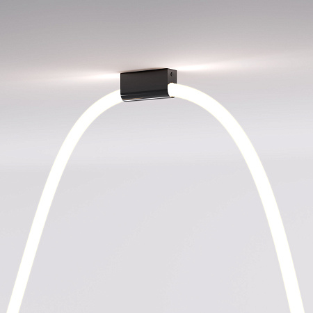 Накладные крепления для круглого гибкого неона Elektrostandard Full light FL 28100 Черный a070757