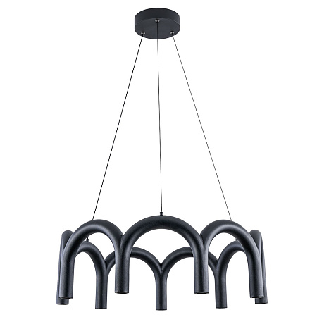 Люстра подвесная светодиодная Arte Lamp WARHOL A3258LM-45BK Люстра подвесная светодиодная Arte Lamp WARHOL A3258LM-45BK