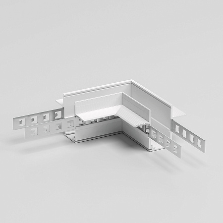 Угол для встраиваемого шинопровода под ГКЛ 12,5мм Elektrostandard Slim Magnetic 85212/00 белый a067501