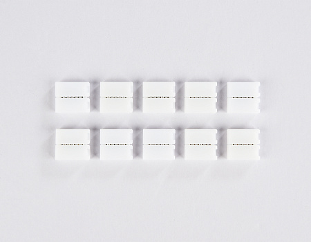 Соединитель прямой для светодиодной ленты 5050 12/24V (6 конт.) 10 шт Ambrella light GS GS6301 Соединитель прямой для светодиодной ленты 5050 12/24V (6 конт.) 10 шт Ambrella light GS GS6301