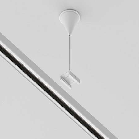 Подвес для трехфазного шинопровода Maytoni Trinity TRA005WS-31W Подвес для трехфазного шинопровода Maytoni Trinity TRA005WS-31W
