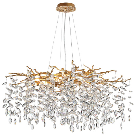Люстра хрустальная Odeon Light DELICA 4969/12 Люстра хрустальная Odeon Light DELICA 4969/12