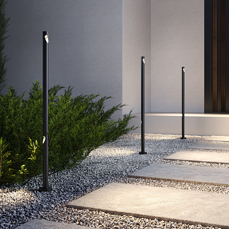 Уличный ландшафтный светодиодный светильник Elektrostandard Latent (35174/F) черный (a066696) Уличный ландшафтный светодиодный светильник Elektrostandard Latent (35174/F) черный (a066696)