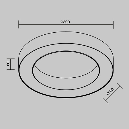 Светильник потолочный светодиодный Maytoni Lua C093CL-24W4K-W Светильник потолочный светодиодный Maytoni Lua C093CL-24W4K-W