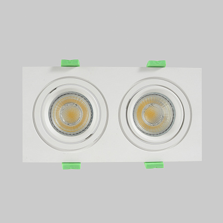 Светильник встраиваемый Crystal Lux CLT 002C2 WH V2