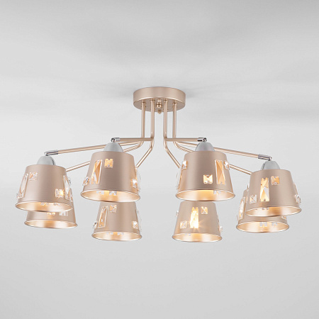 Люстра потолочная Eurosvet Benna 70105/8 шампань a044933