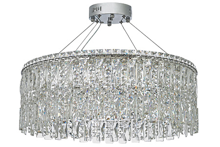 Люстра хрустальная светодиодная Arti Lampadari Ovindoli L 1.5.60.100 N Люстра хрустальная светодиодная Arti Lampadari Ovindoli L 1.5.60.100 N