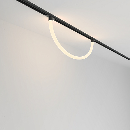 Трековый магнитный светодиодный светильник Maytoni Exility TR101-2-20W3K-B Трековый магнитный светодиодный светильник Maytoni Exility TR101-2-20W3K-B