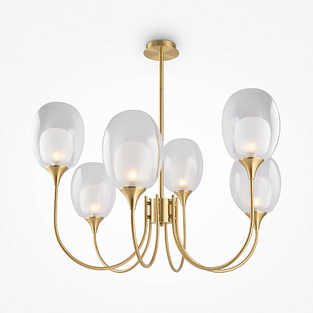 Люстра на штанге Maytoni Aura MOD016PL-06BS Люстра на штанге Maytoni Aura MOD016PL-06BS