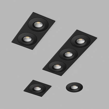 Светильник встраиваемый Ledron AO1501002-SQ2-Black