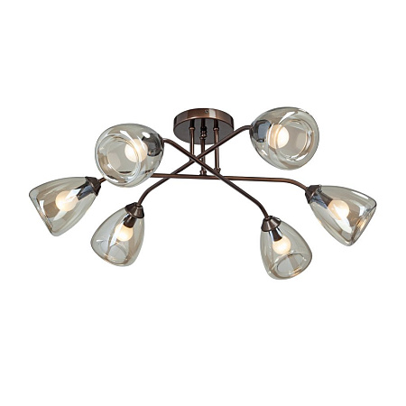 Потолочная люстра Vitaluce V4954-7/6PL Потолочная люстра Vitaluce V4954-7/6PL