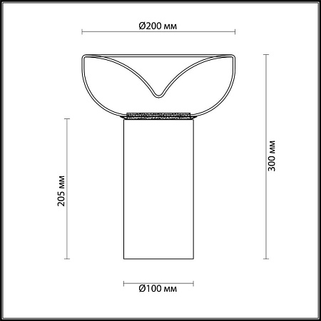 Настольная светодиодная лампа Odeon Light Kaleo 4721/7TL Настольная светодиодная лампа Odeon Light Kaleo 4721/7TL