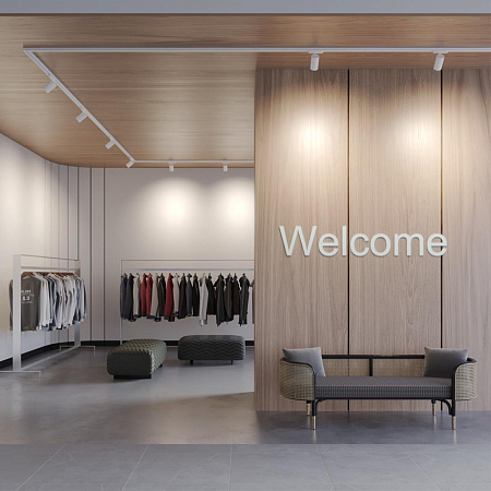 Трековый трехфазный светодиодный светильник Novotech HELIX 359573