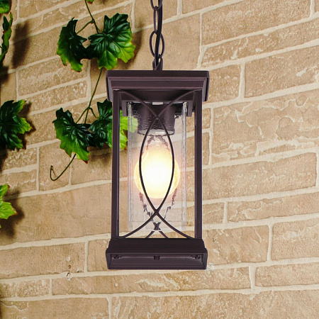 Уличный подвесной светильник Elektrostandard Spica H GL 1026H кофе a048175