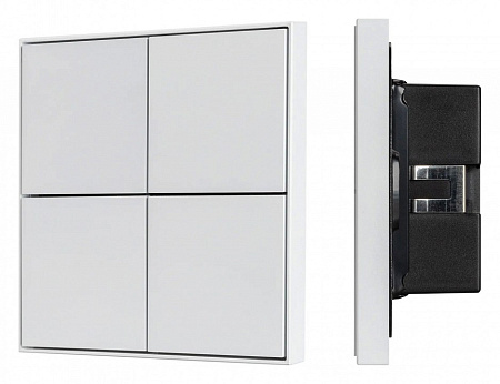 Панель-диммер клавишный встраиваемый Arlight KNX 038401 Панель-диммер клавишный встраиваемый Arlight KNX 038401