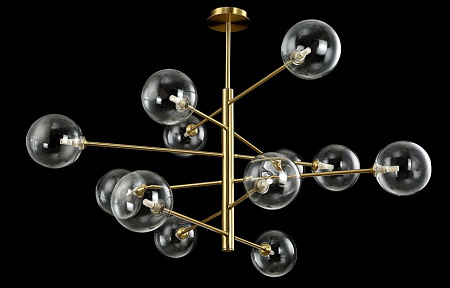 Люстра на штанге Crystal Lux MARZO SP12 BRONZE/TRANSPARENTE Люстра на штанге Crystal Lux MARZO SP12 BRONZE/TRANSPARENTE