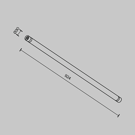 Светильник трековый светодиодный Maytoni Shelf Larc C148CL-L900-13W3K-B Светильник трековый светодиодный Maytoni Shelf Larc C148CL-L900-13W3K-B