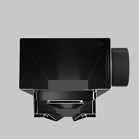Диффузор с отражателем, линейный, для натяжного потолка, черный, КСД тип 2 Maytoni Aero ARO-LD-SC-000002