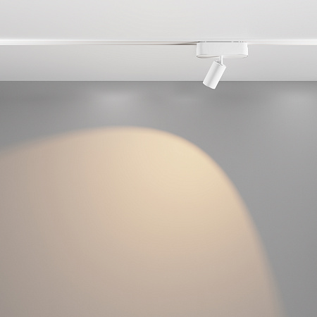 Трековый магнитный светодиодный светильник Maytoni Radity Focus LED TR103-1-5W3K-M-W Трековый магнитный светодиодный светильник Maytoni Radity Focus LED TR103-1-5W3K-M-W