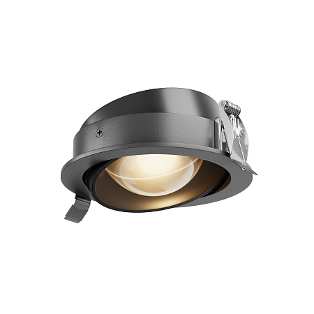 Светильник встраиваемый светодиодный Maytoni Lens DL105-12W3K-B