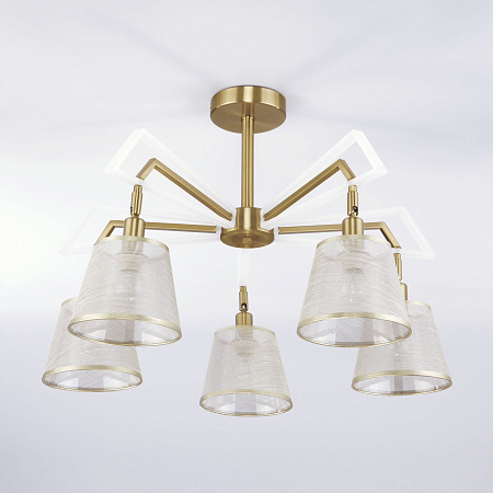 Люстра потолочная Eurosvet Alicante 60082/5 бронза (00000086126) Люстра потолочная Eurosvet Alicante 60082/5 бронза (00000086126)